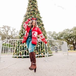 Disneyland Christmas Grandpa Sweater